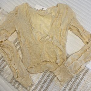 Urban Outfitters Cream Blouse